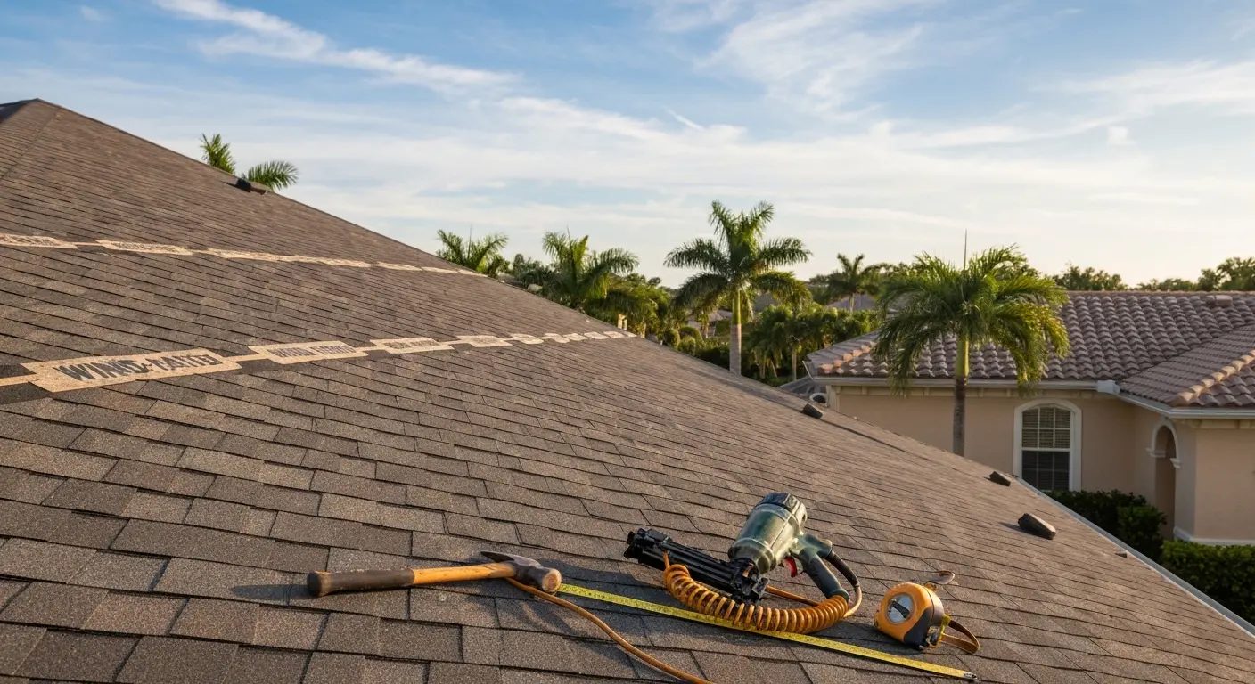 Residential roof replacement