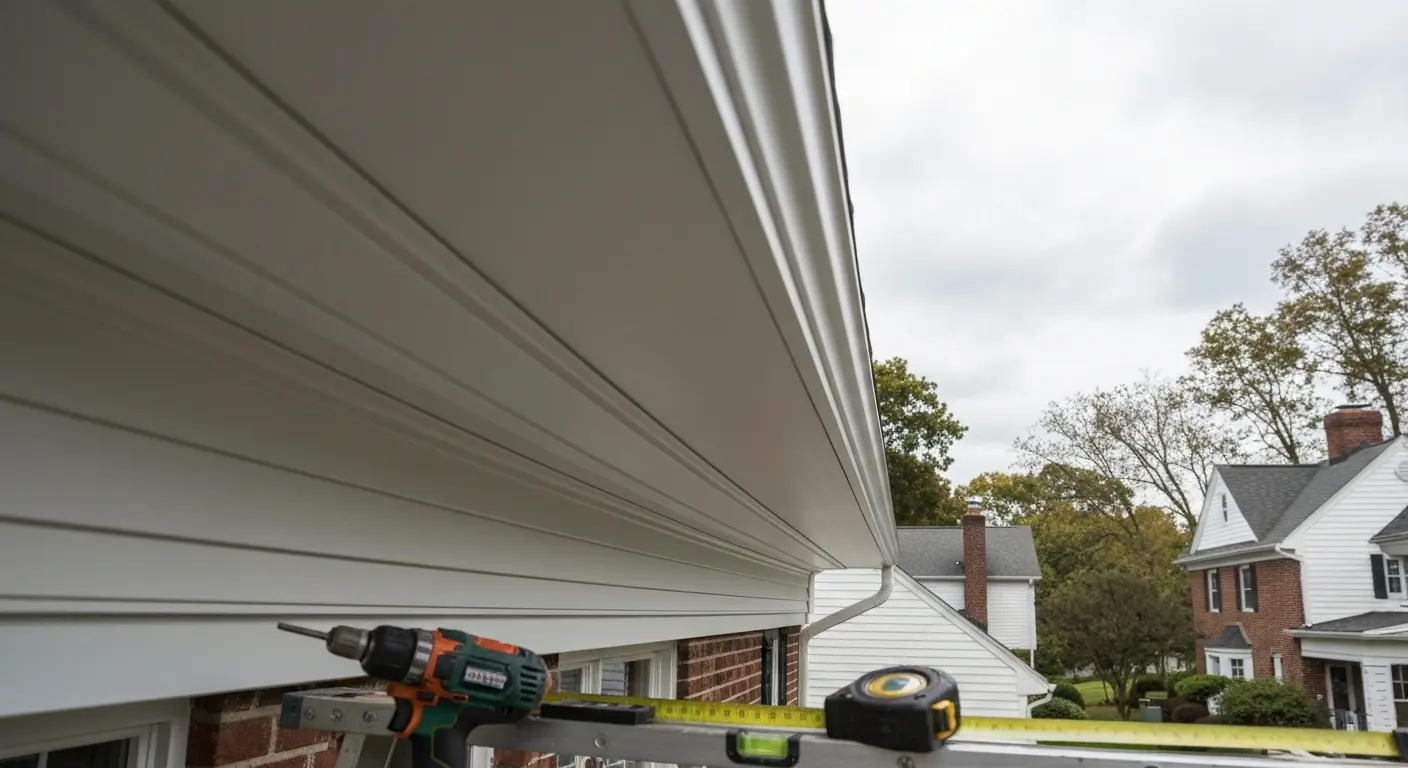 Soffit and fascia installation