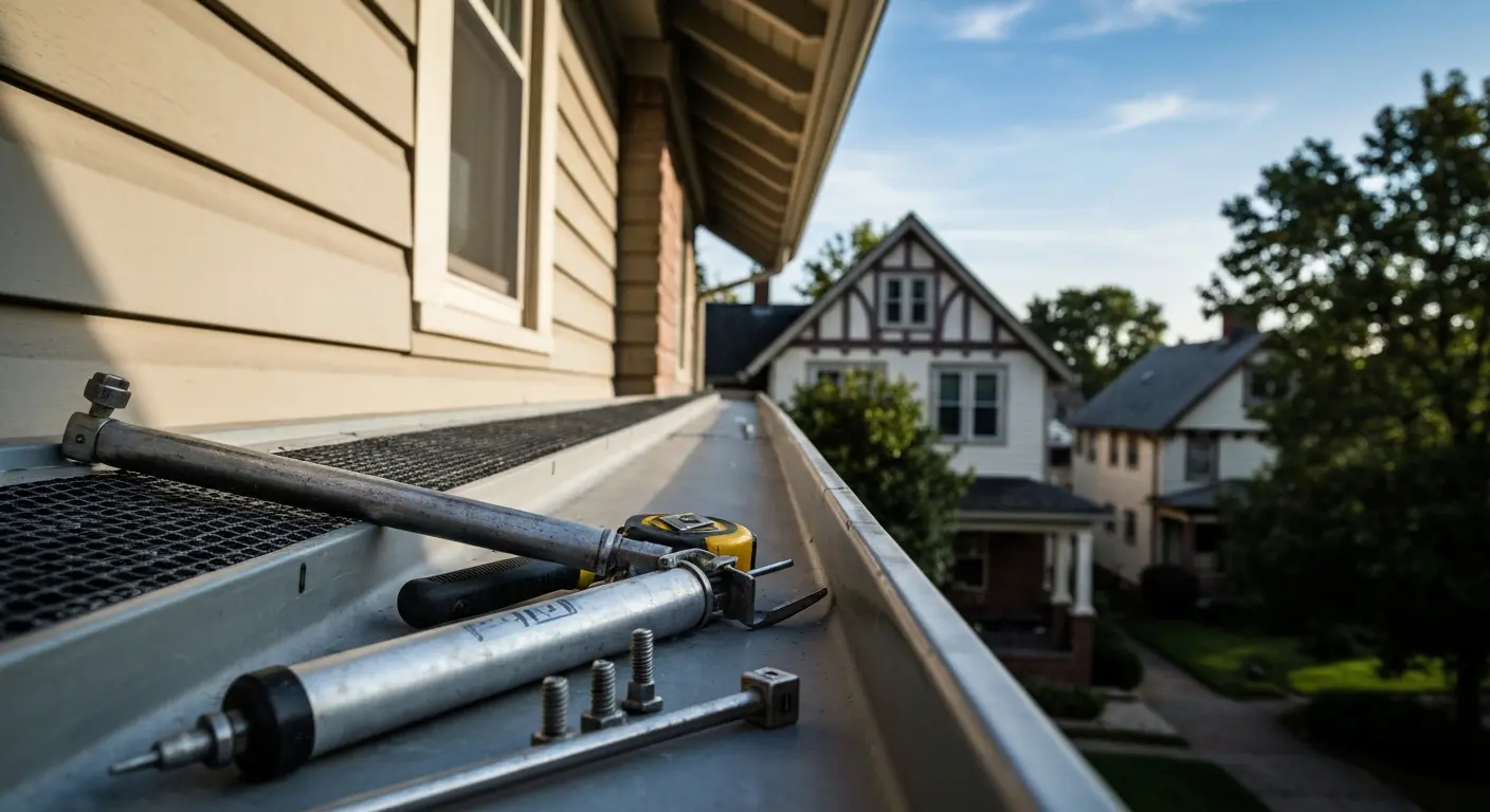 Gutter guard installation