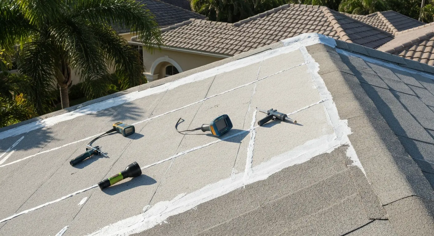 Roof leak repair