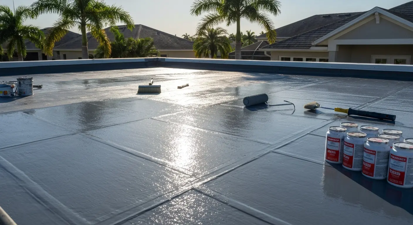 Flat roof repair