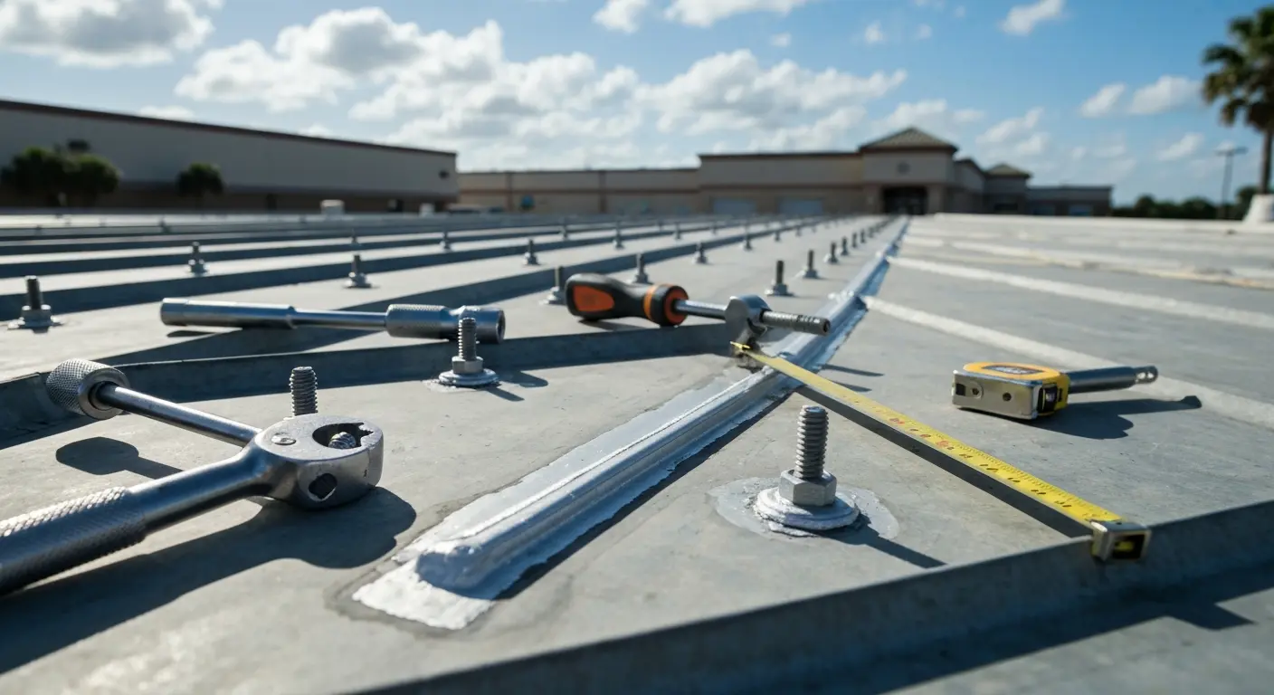 Metal roof repair