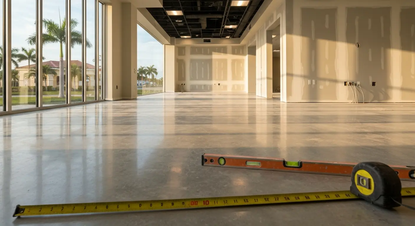 Commercial construction project