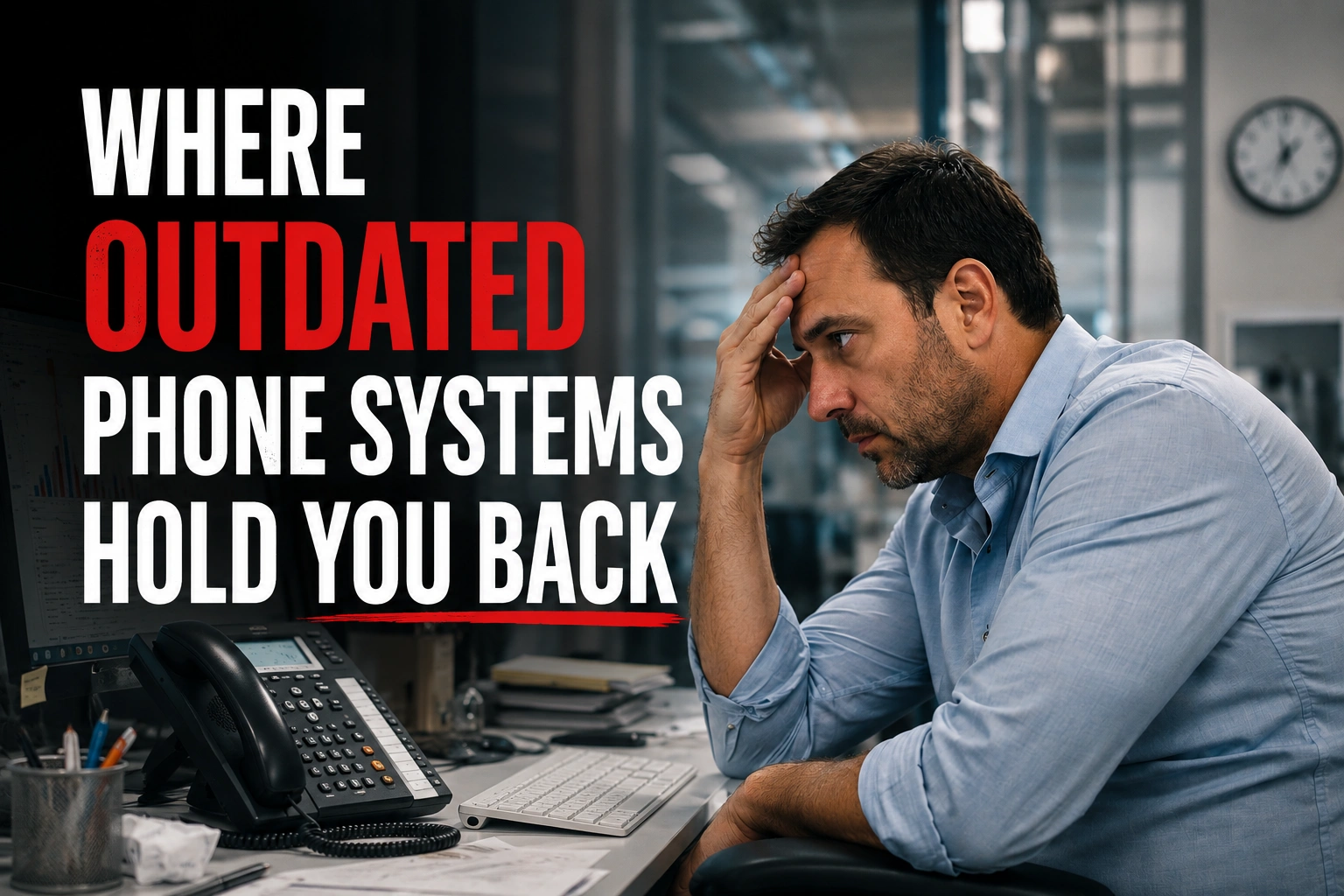 Where Outdated Phone Systems Hold You Back