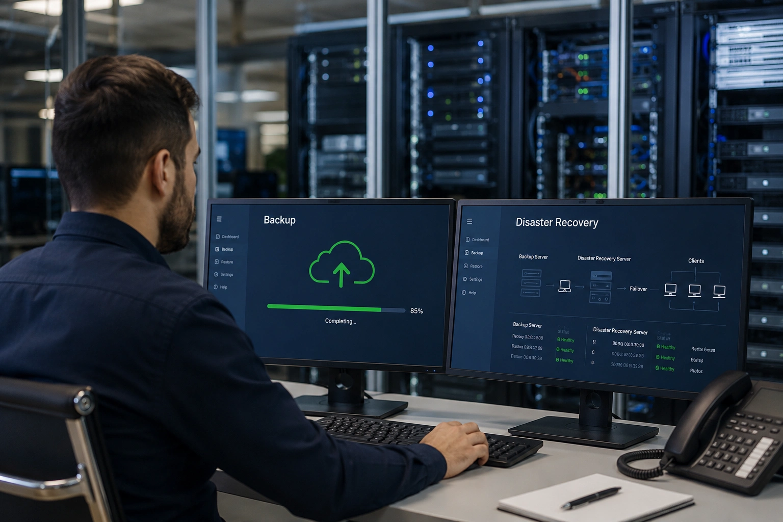 Red Road Networks providing backup and disaster recovery services for businesses in Albuquerque, NM