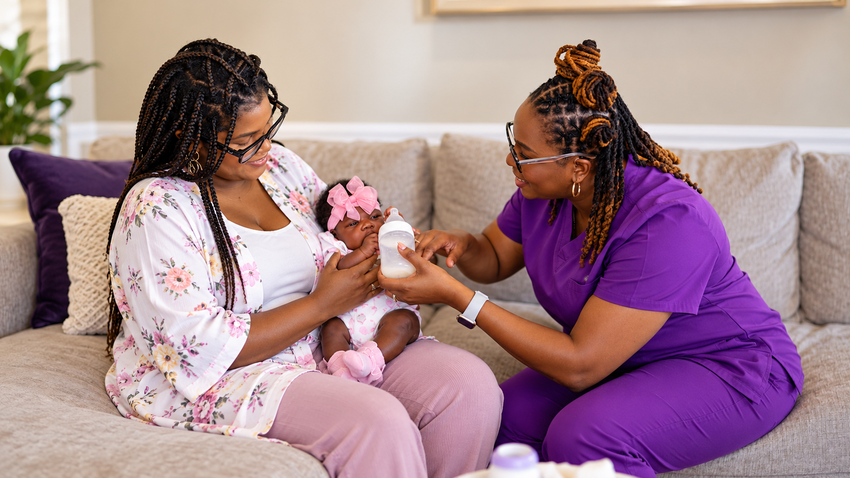 Postpartum doula care