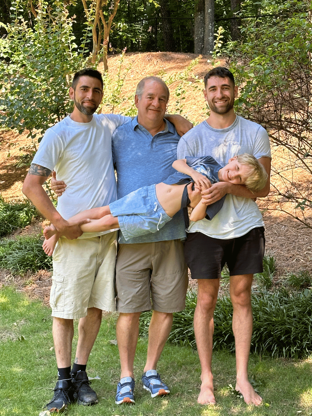 Evan and family