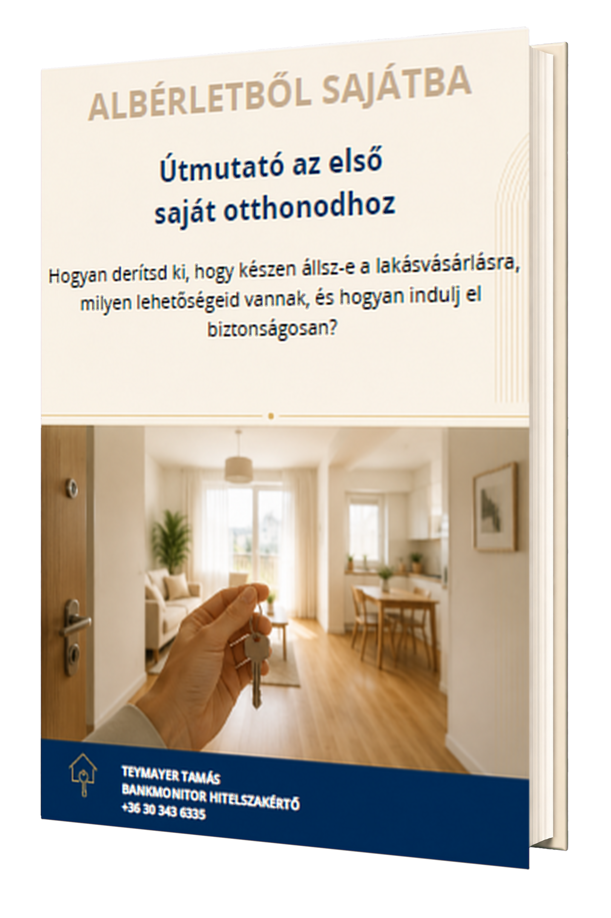 Albérletből Sajátba — ingyenes e-book borítója