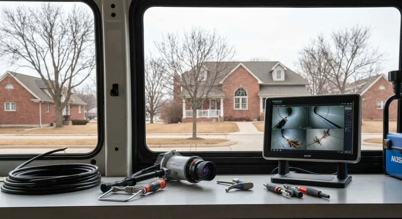 Sewer camera inspection equipment