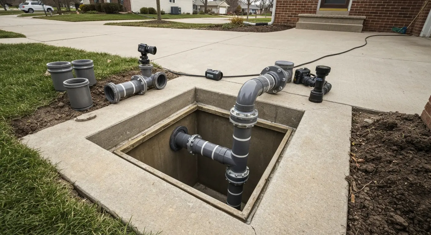 Drain repair and replacement service