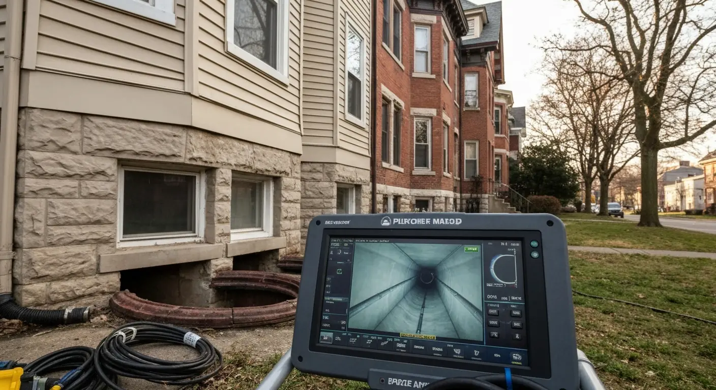 Pipe inspection camera