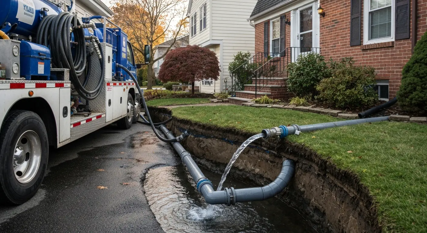 Hydro jetting service