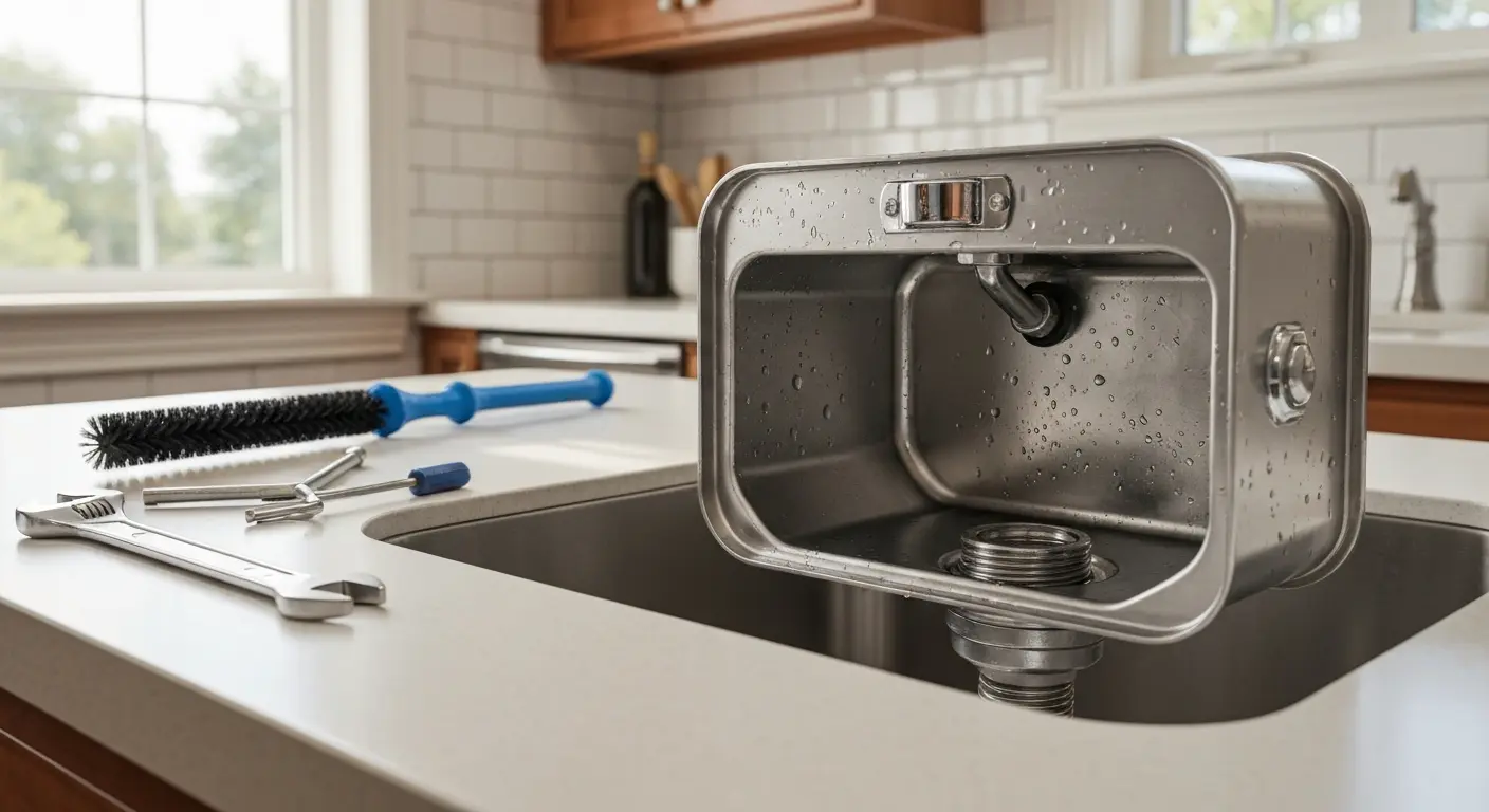 Garbage disposal cleaning in Bergen County