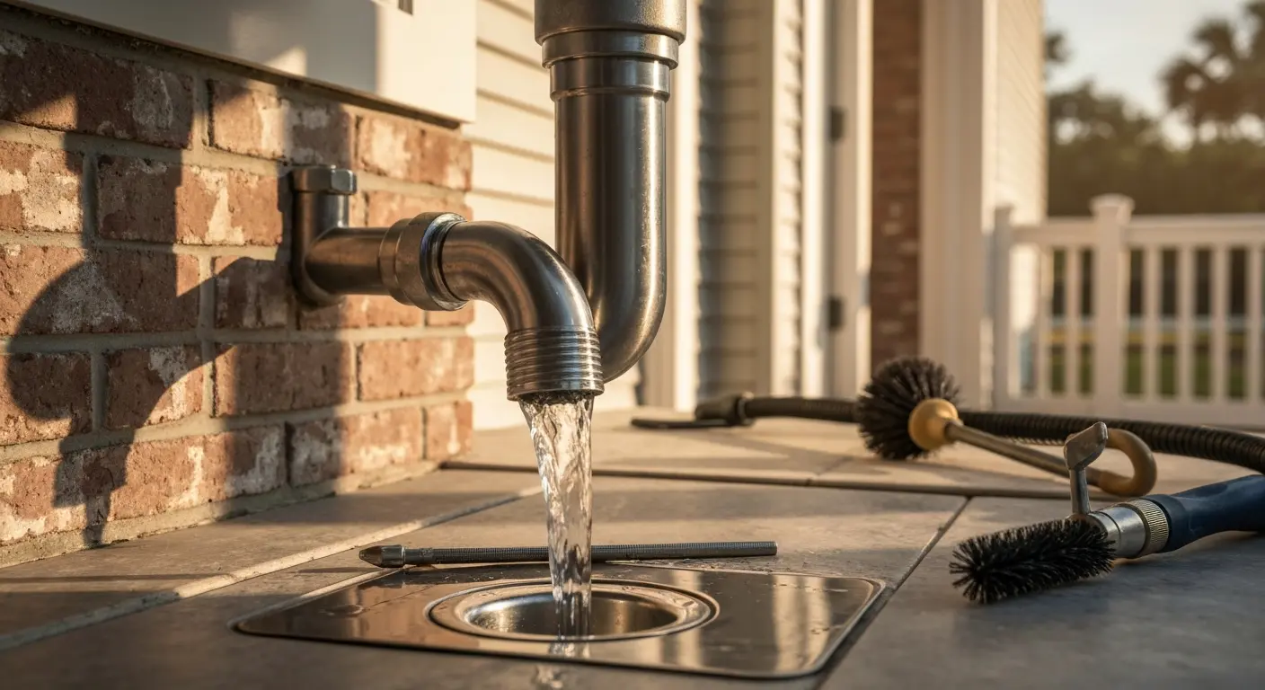 Drain cleaning service