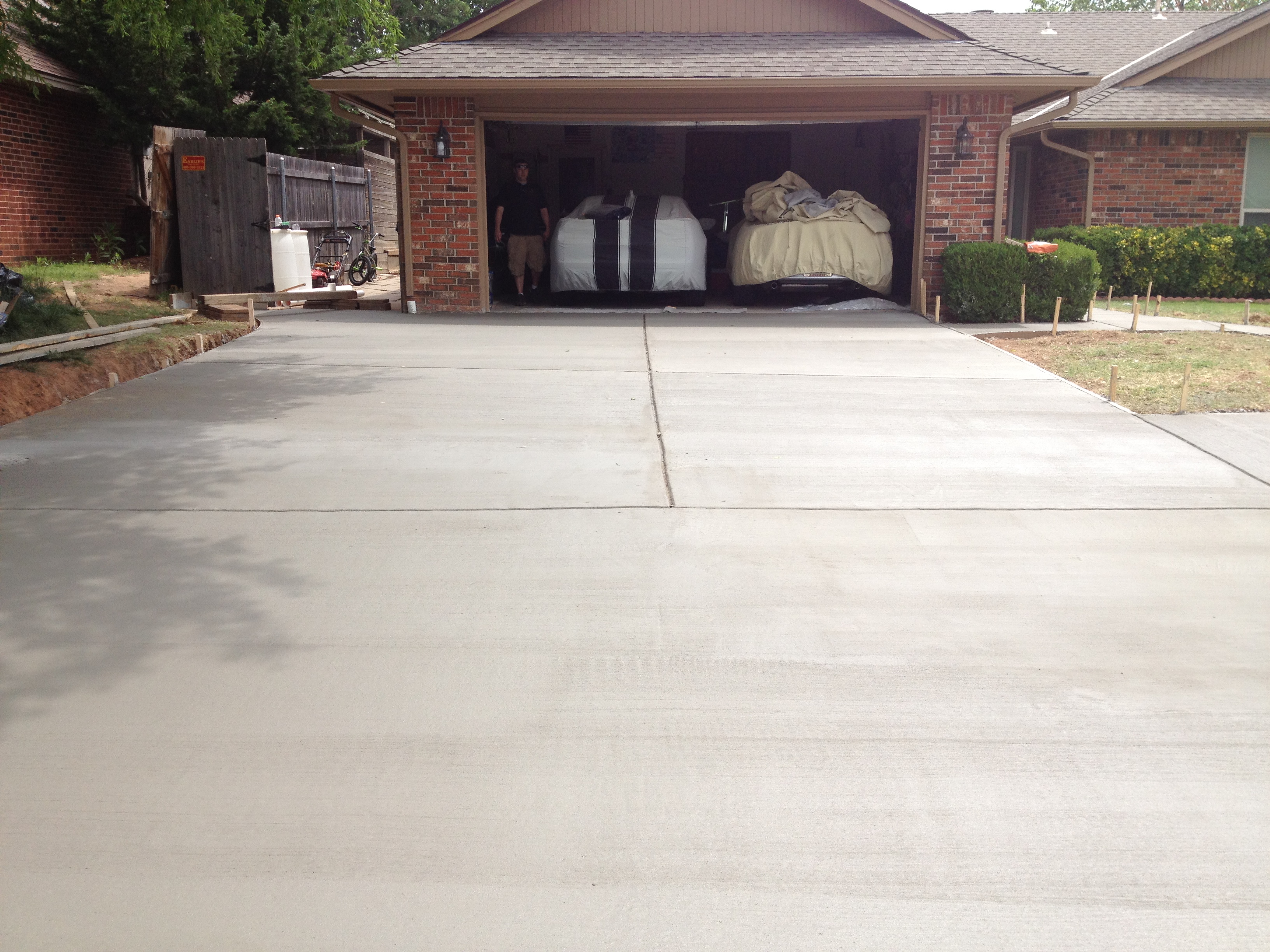 Deck construction project