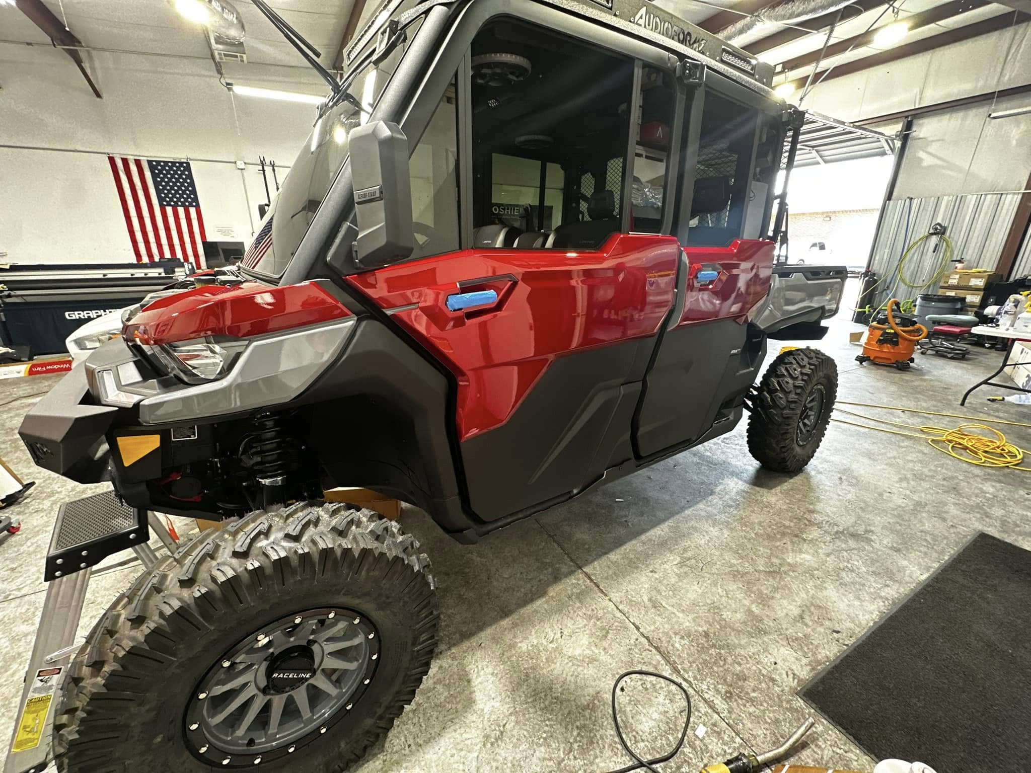 DBA Solutions tint detail project