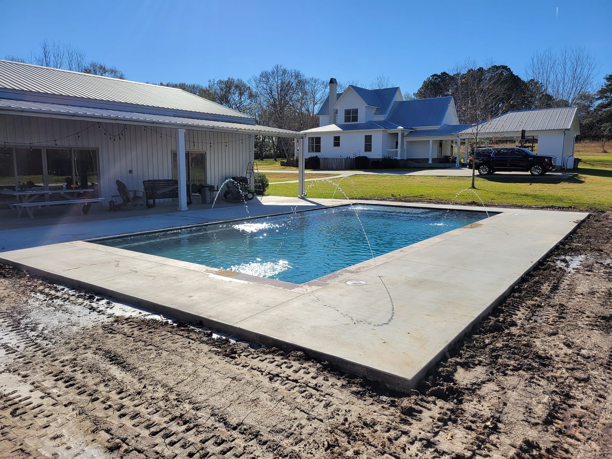 After pool remodel