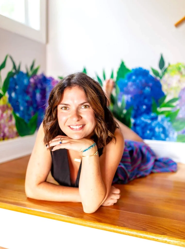 artist studio with easel and paint brush