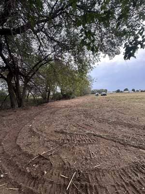 Dirt work in Blanchard