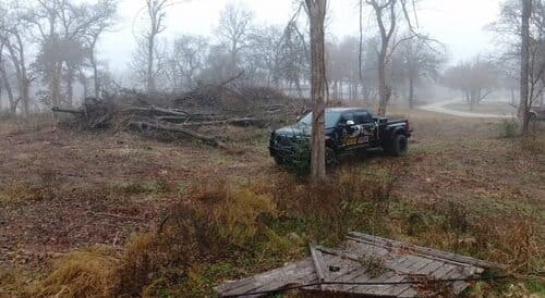 excavation in Blanchard