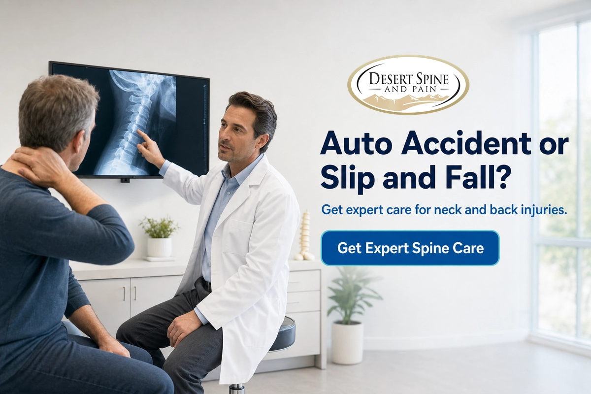 Book your spine care consultation at Desert Spine and Pain in Phoenix, AZ — board-certified spine surgeon and neurosurgeon