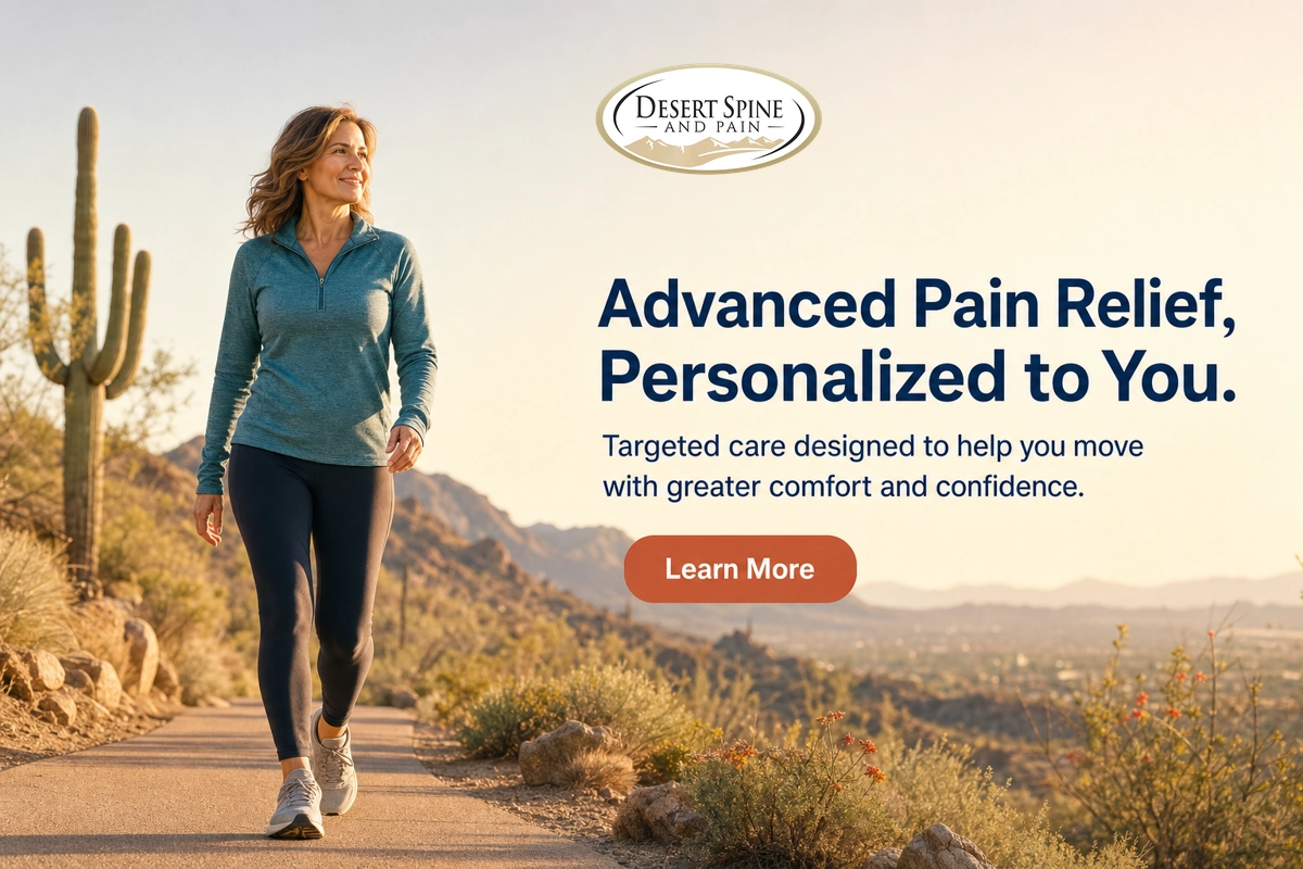 Book your spine care consultation at Desert Spine and Pain in Phoenix, AZ — board-certified spine surgeon and neurosurgeon