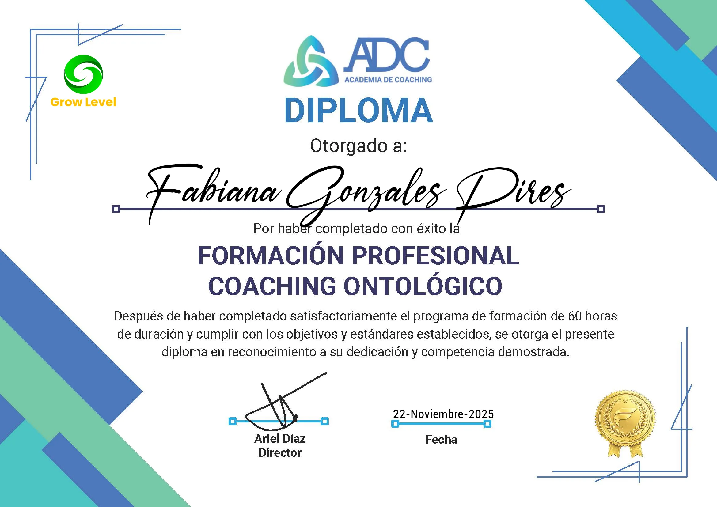 Certificado ADC 1