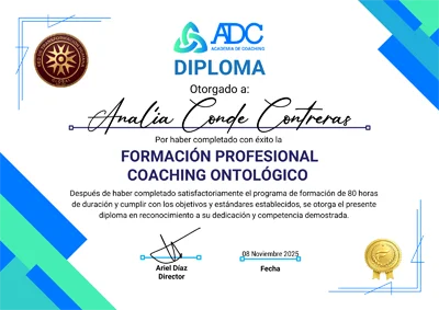 Diploma Formación Profesional Coaching Ontológico — ADC Academia