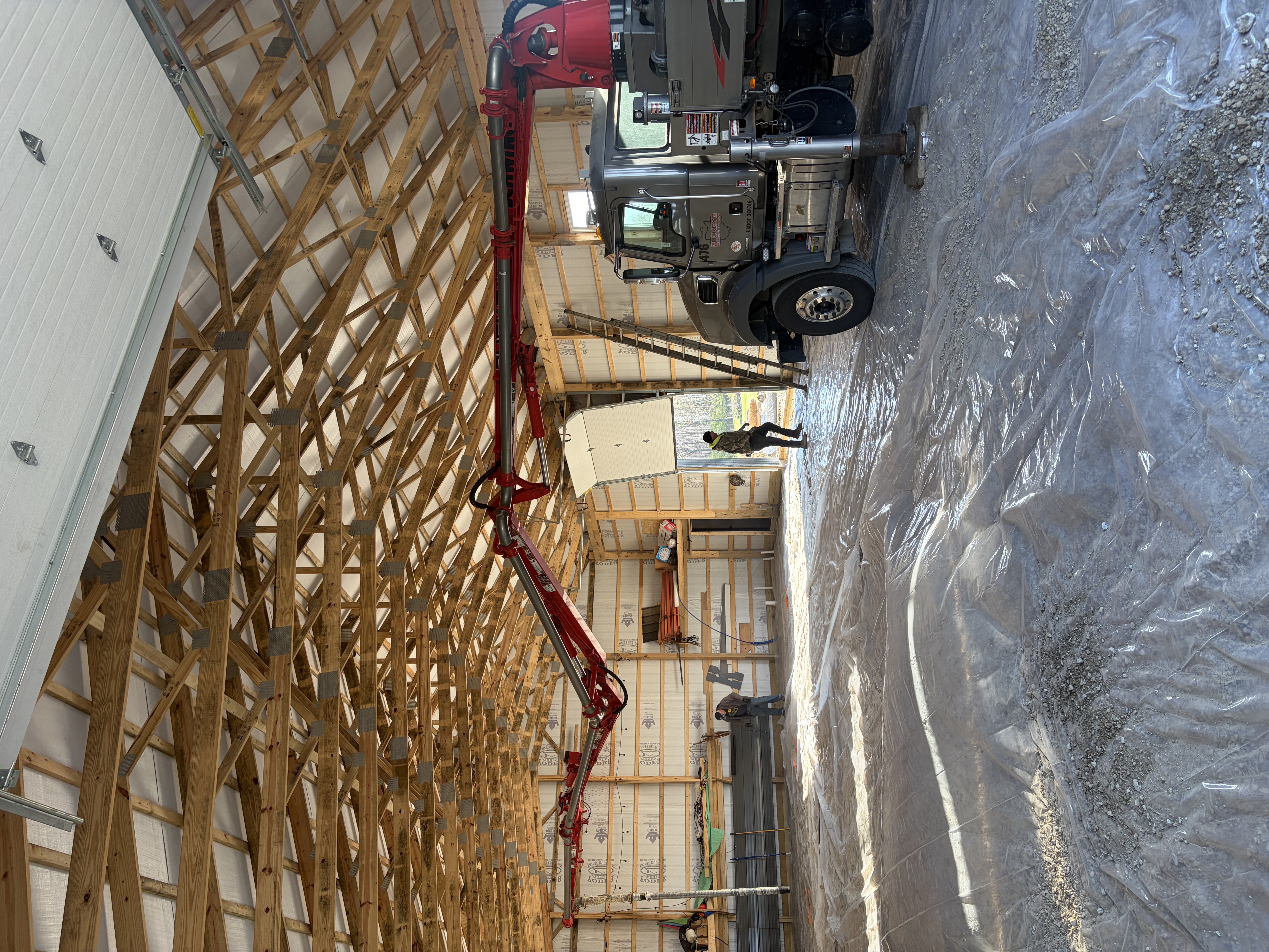 Commercial concrete contractor Wilmington Ohio