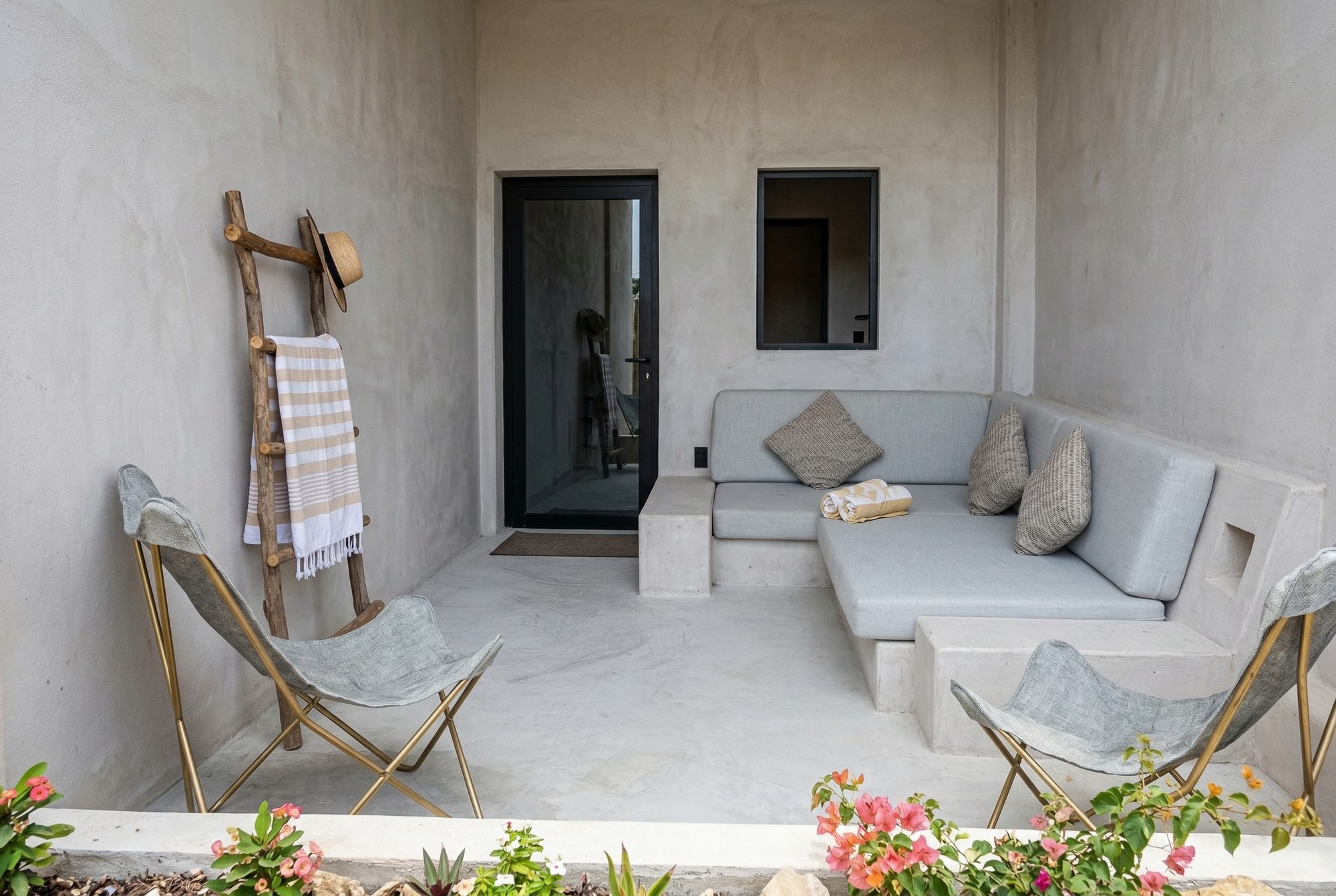 Casa Leah Pool Area in Puerto Escondido, Oaxaca, Mexico