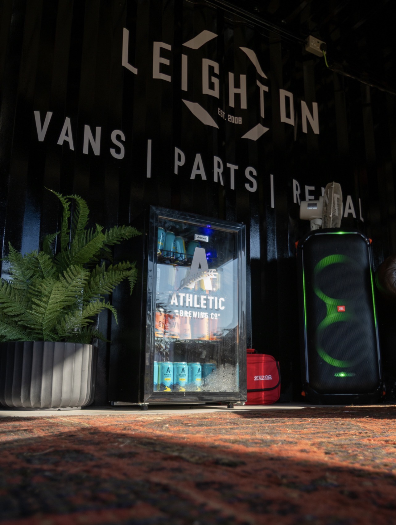 The Leighton Vans stand at Goodwood Festival of Speed