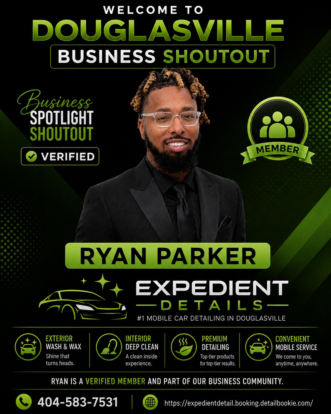 Ryan Parker — Expedient Details
