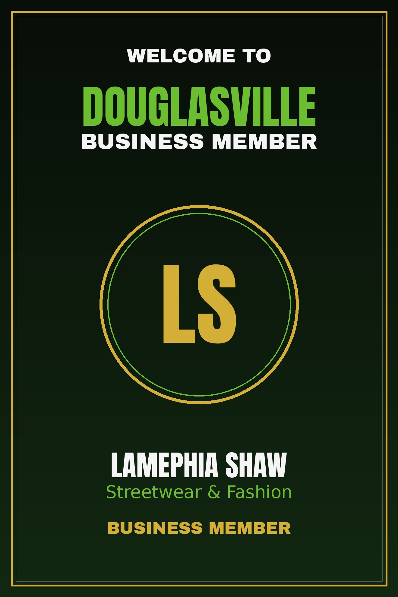 Lamephia Shaw — Streetwear & Fashion
