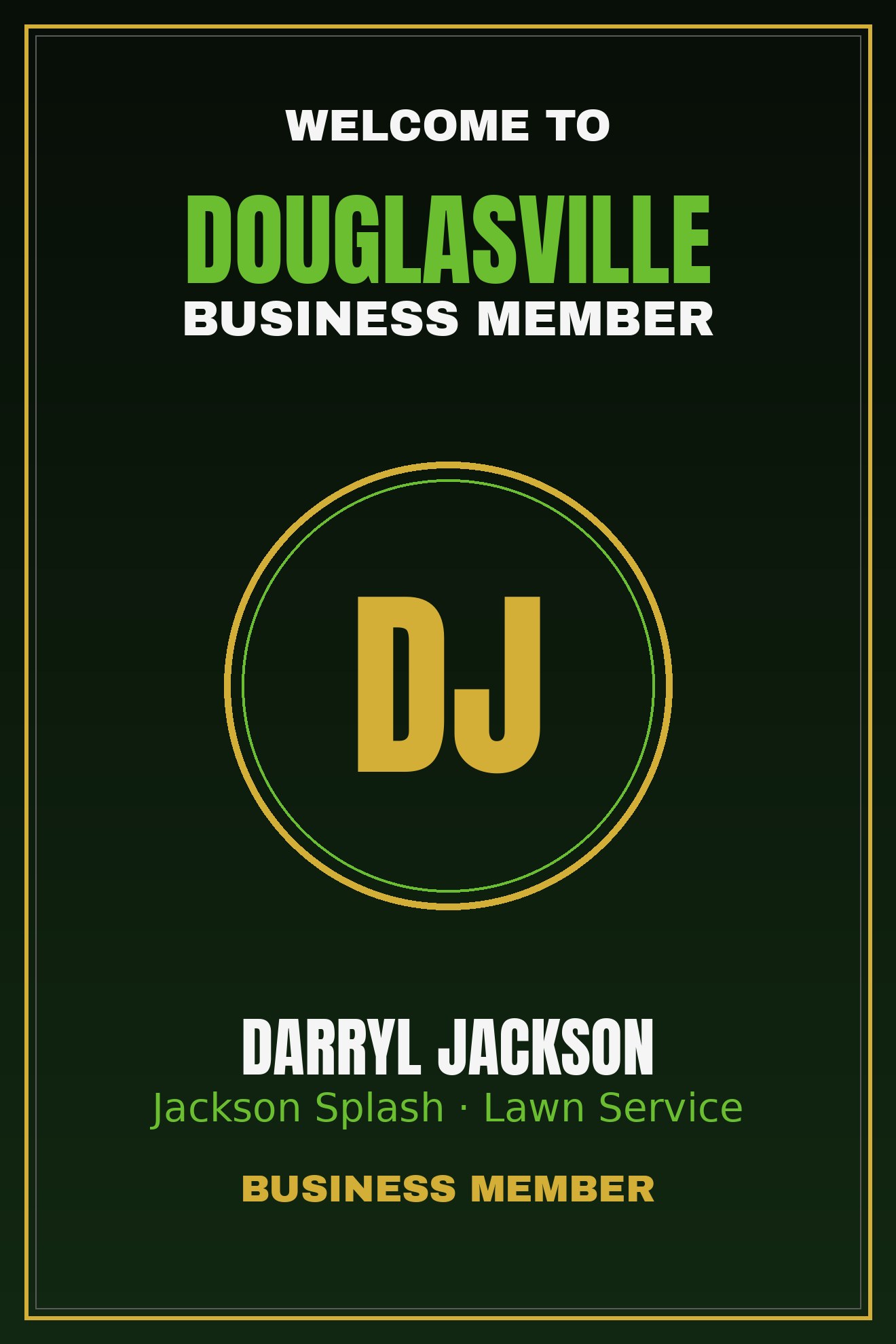Darryl Jackson — Jackson Splash