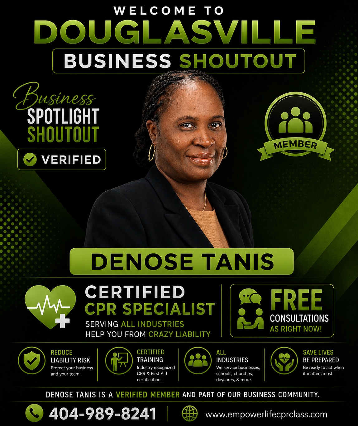 Denose Tanis — Certified CPR Specialist