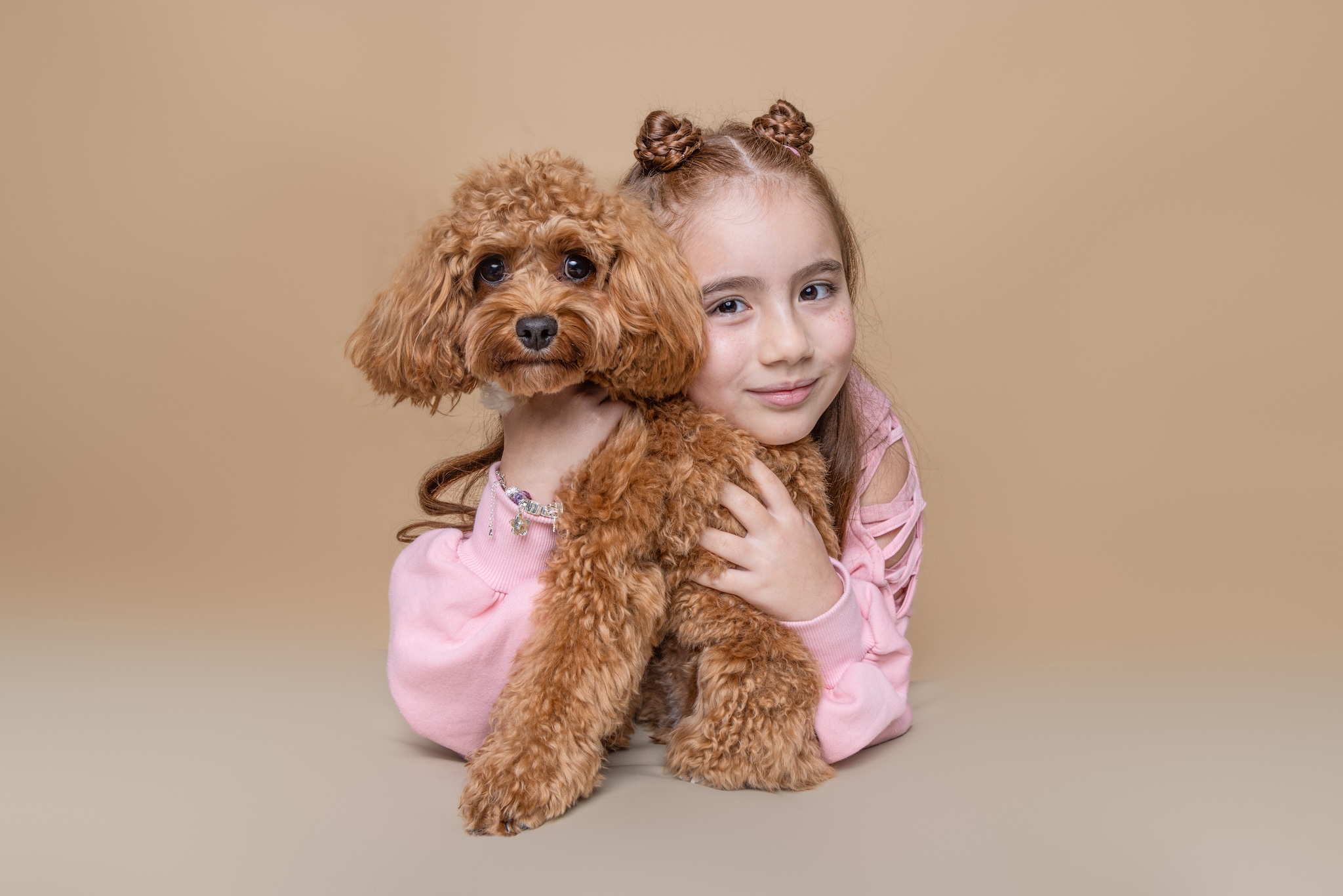 Campbelltown Cavoodle and kids photographer