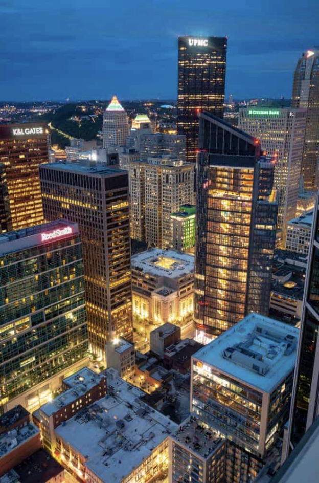 Urban office buildings