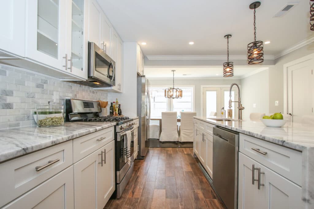 Custom cabinetry and storage solutions in Bethesda kitchen