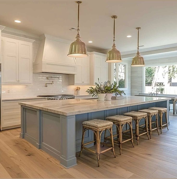  “Open kitchen layout design Bethesda home”