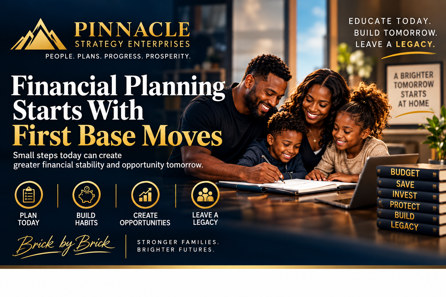 Pinnacle family financial planning and First Base Moves