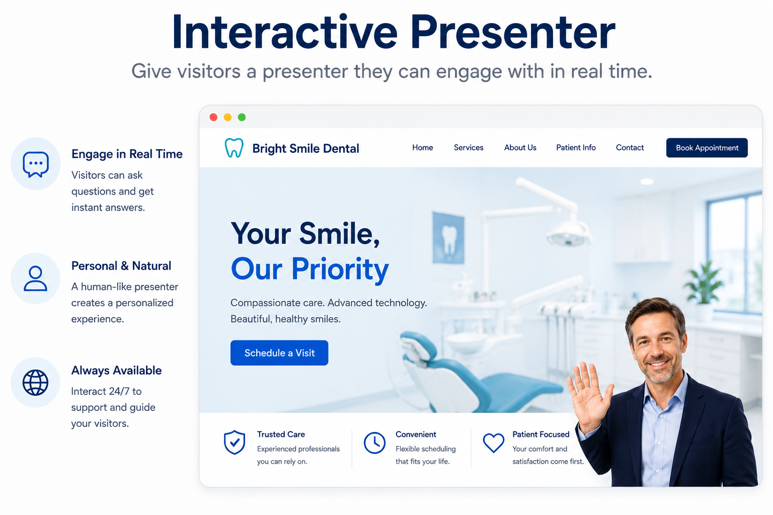 Interactive Website Presenter preview