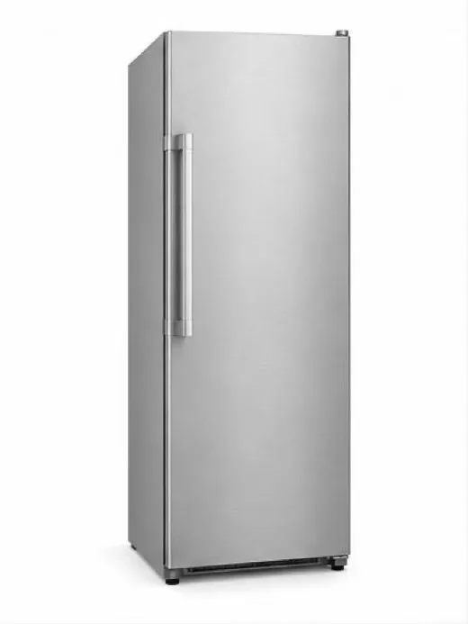 Premium upright freezer repair in a residential utility area