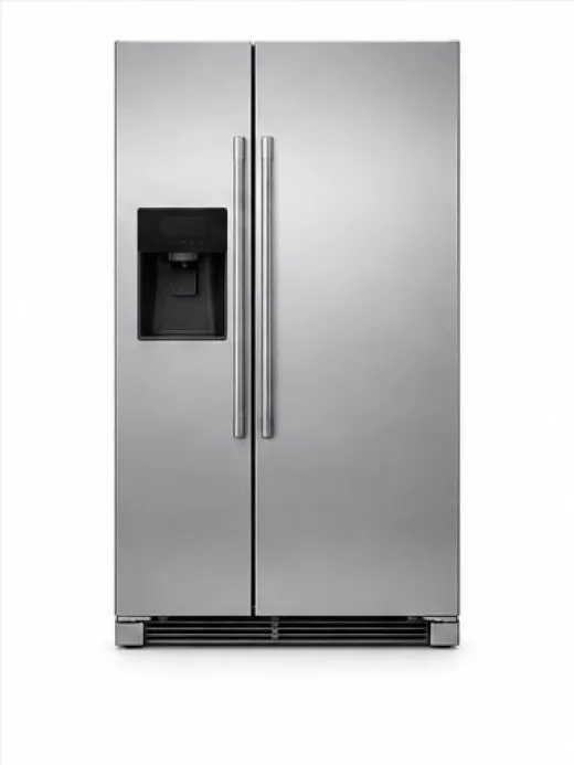 Side-by-side freezer compartment repair for a high-end appliance