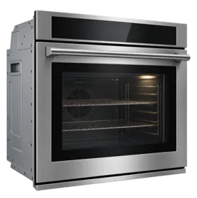Premium built-in wall oven repair in a high-end residential kitchen