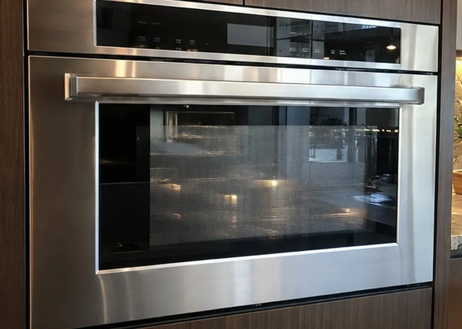 Speed Cooking Microwave photographed after high-end microwave repair in a customer's home