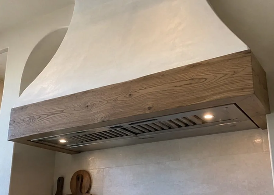Premium Ventilation Hood photographed after high-end hood repair in a customer's home