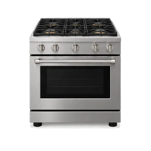 Isolated premium gas ranges for High-End Range Repair