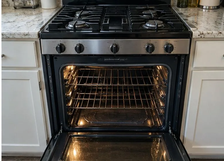 Electric Ovens after oven repair in a customer's home