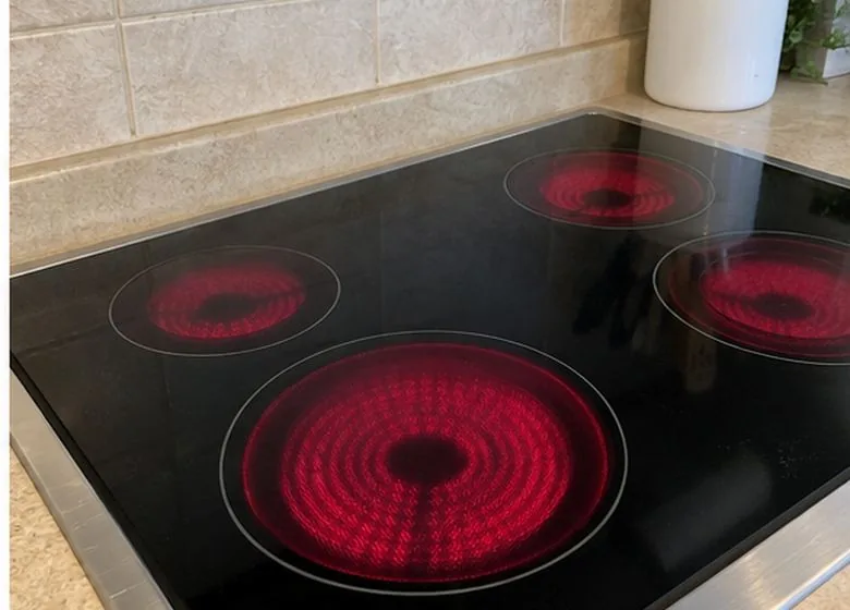 Electric Cooktops after cooktop repair in a customer's home