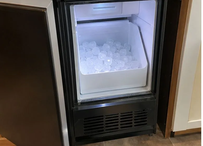 Refrigerator Ice Makers after ice maker repair in a customer's home